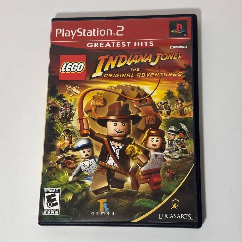 Playstation 2 LEGO Indiana Jones the Original Adventure Complete With Manual 200